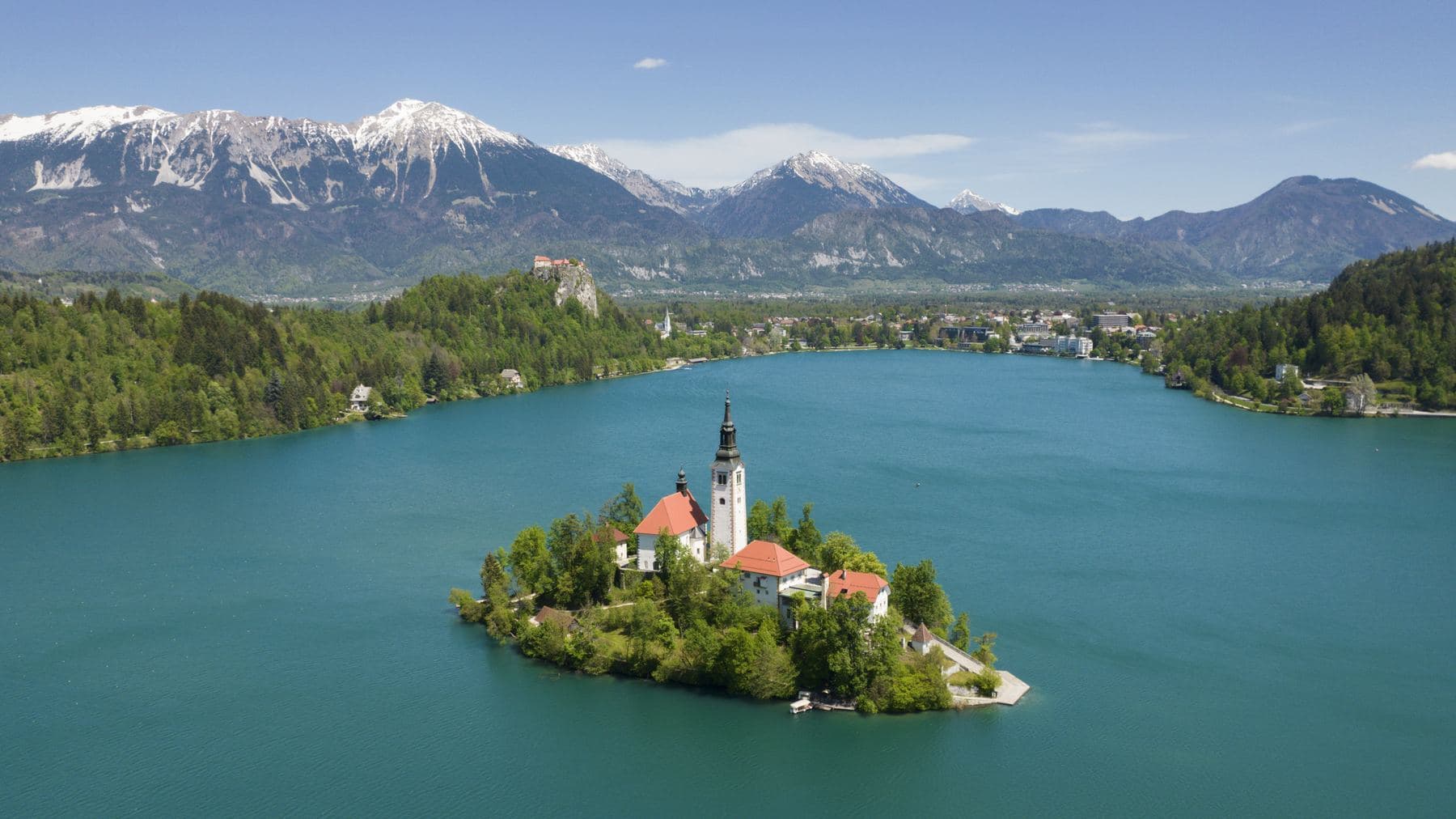 Lake Bled with the island church