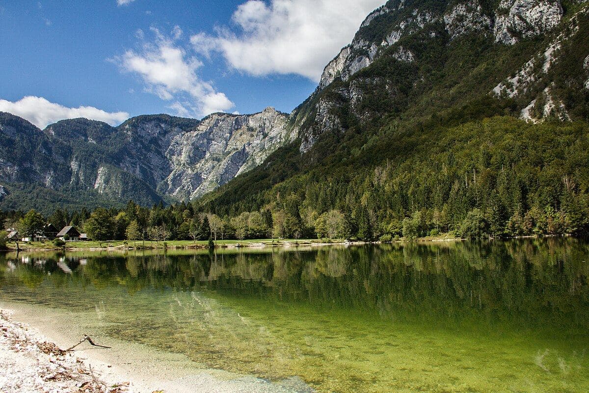 Lake Bohinj, where the Triglav circuit begins